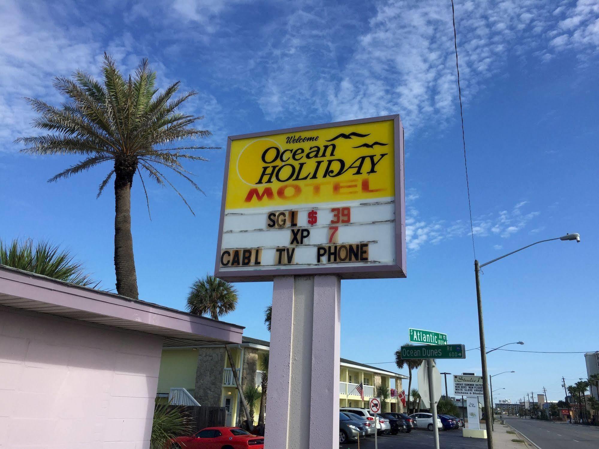 Ocean Holiday Motel Daytona Beach Kültér fotó